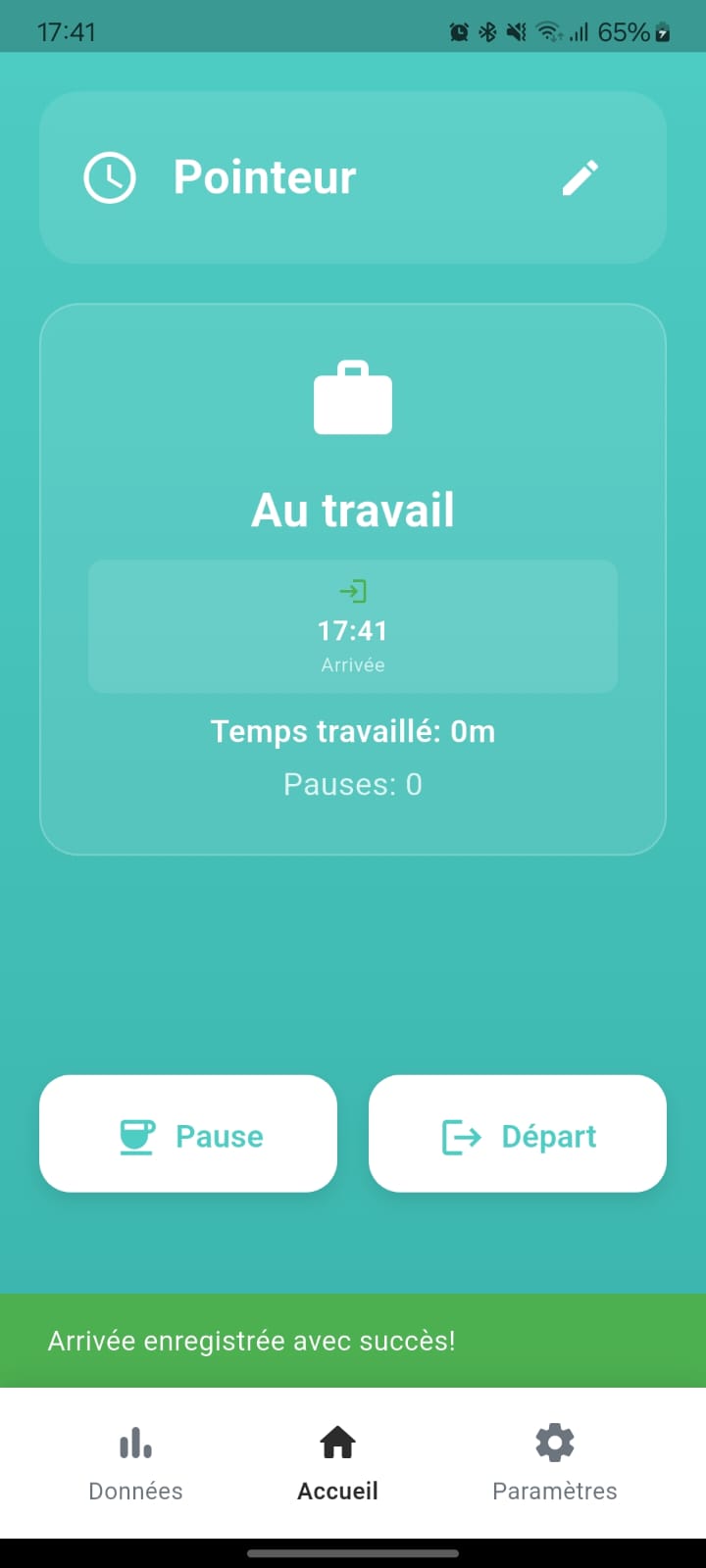 Pointeur App